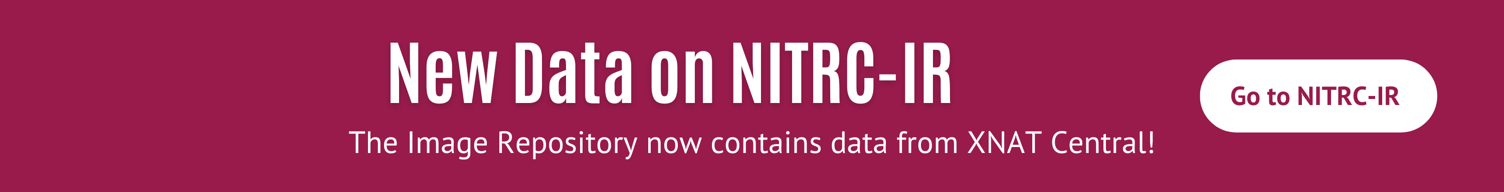 New Data on NITRC-IR